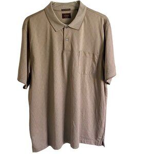Greg Norman for Tasso Elba Men's Polo Shirt with Chest Pocket Men's XL